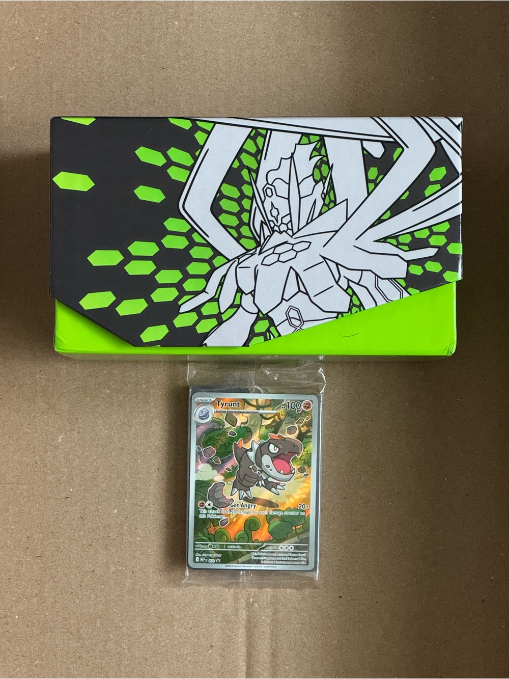 Pokemon Perfect Order Elite Trainer Box ETB No Packs Tyrunt Promo Sealed